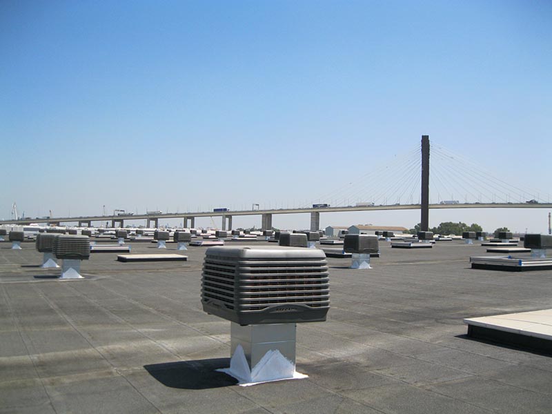 Climatizadores evaporativos industriales